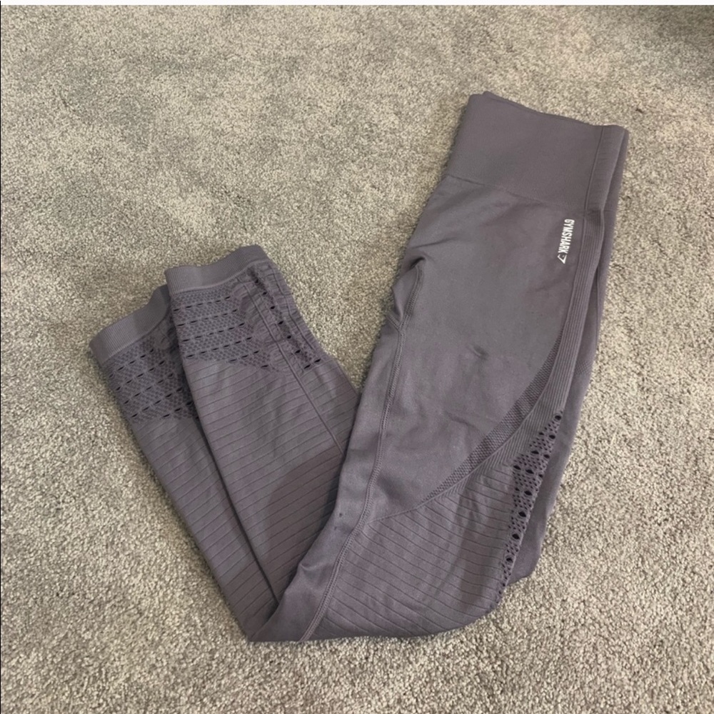 Gymshark slate grey energy seamless+ medium